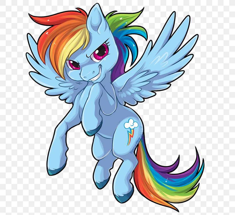 Pony Rainbow Dash Horse Derpy Hooves Clip Art, PNG, 700x748px, Watercolor, Cartoon, Flower, Frame, Heart Download Free