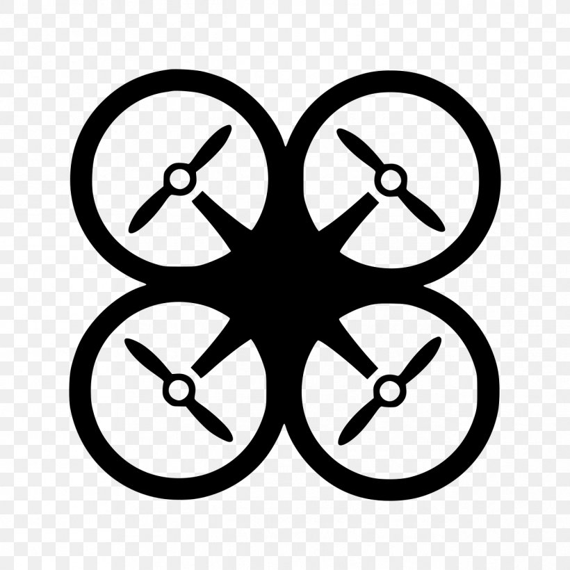 Vector Graphics Unmanned Aerial Vehicle Quadcopter Illustration, PNG, 1294x1294px, Unmanned Aerial Vehicle, Area, Bicycle Wheel, Black And White, Body Jewelry Download Free