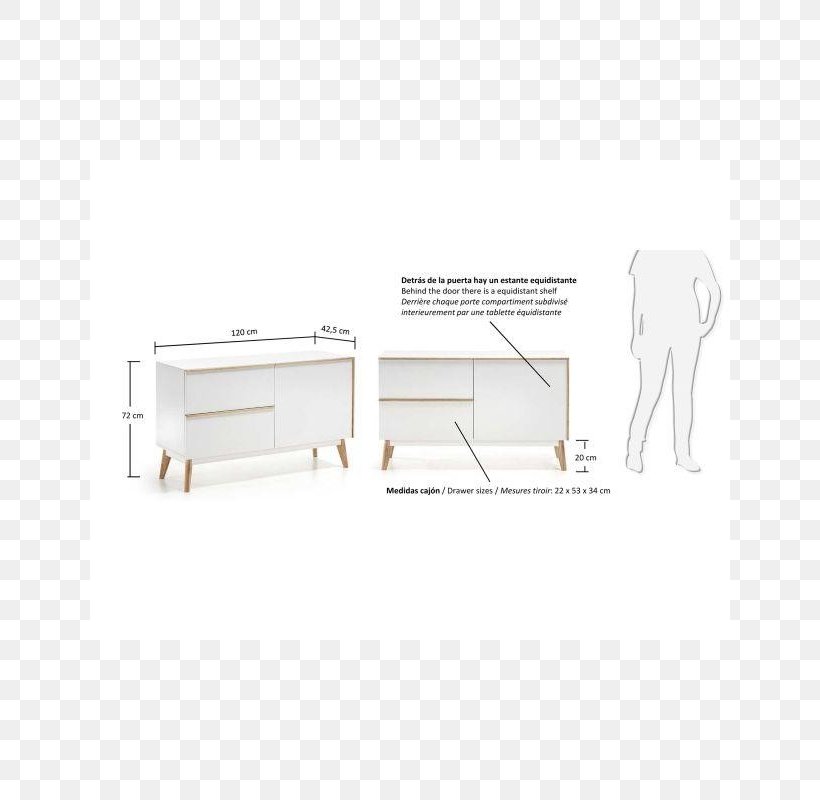 Buffets Sideboards Laforma Meety Dresser 90x72 Matte White