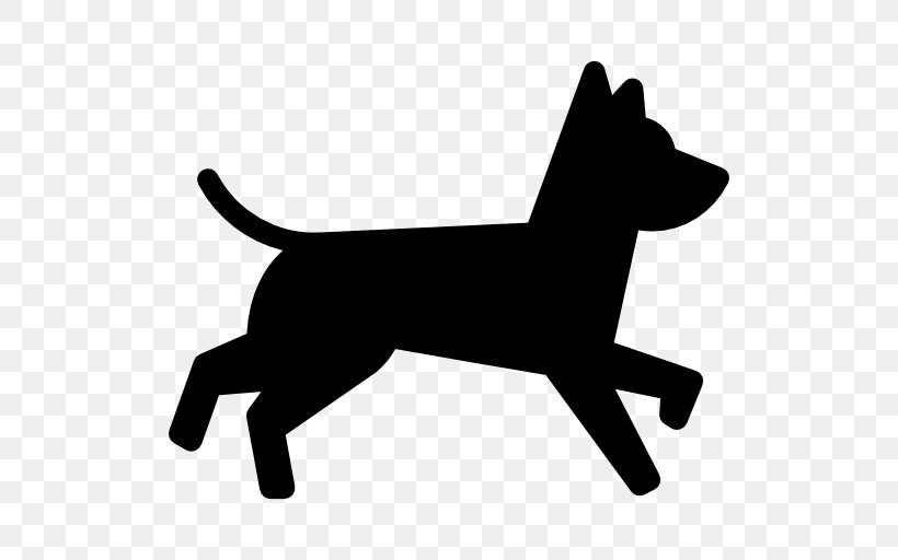 Dog Training Puppy, PNG, 512x512px, Dog, Black, Black And White, Carnivoran, Cat Download Free