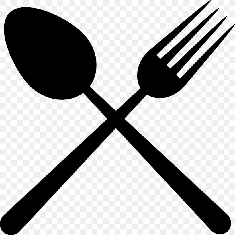 Knife Table Fork Spoon Clip Art, PNG, 980x980px, Knife, Black And White, Cutlery, Fork, Kitchen Download Free