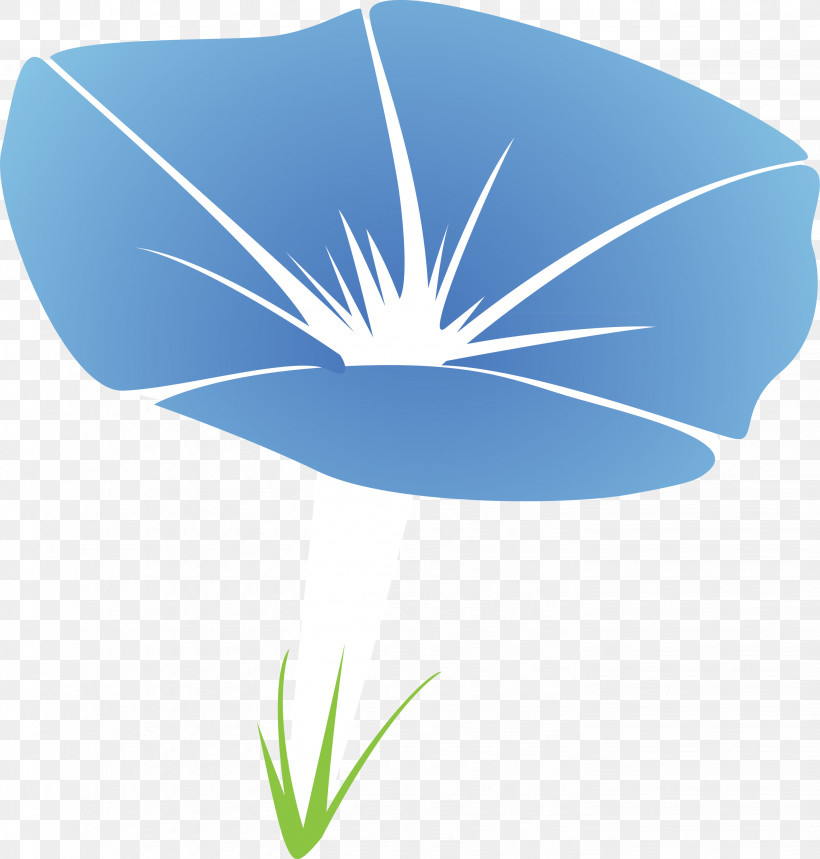 Morning Glory Flower, PNG, 2862x3000px, Morning Glory Flower, Blue, Flower, Leaf, Logo Download Free