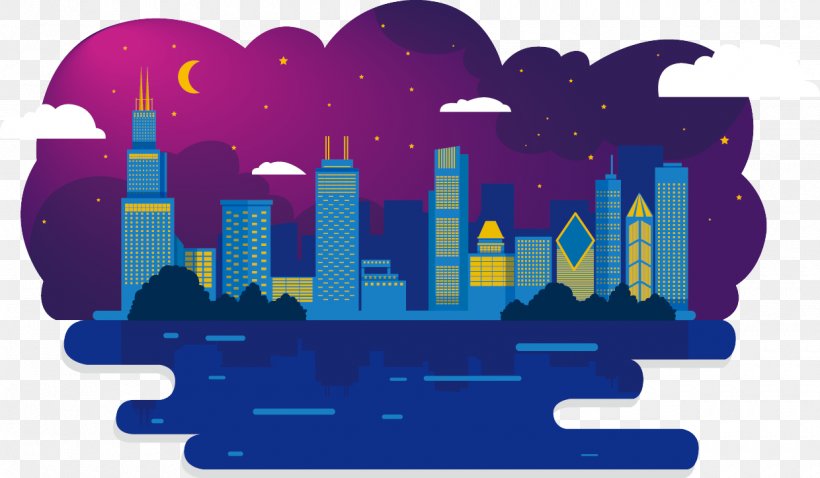 Chicago Night City Skyline Illustration, PNG, 1240x723px, Chicago, Brand, Cityscape, Drawing, Magenta Download Free