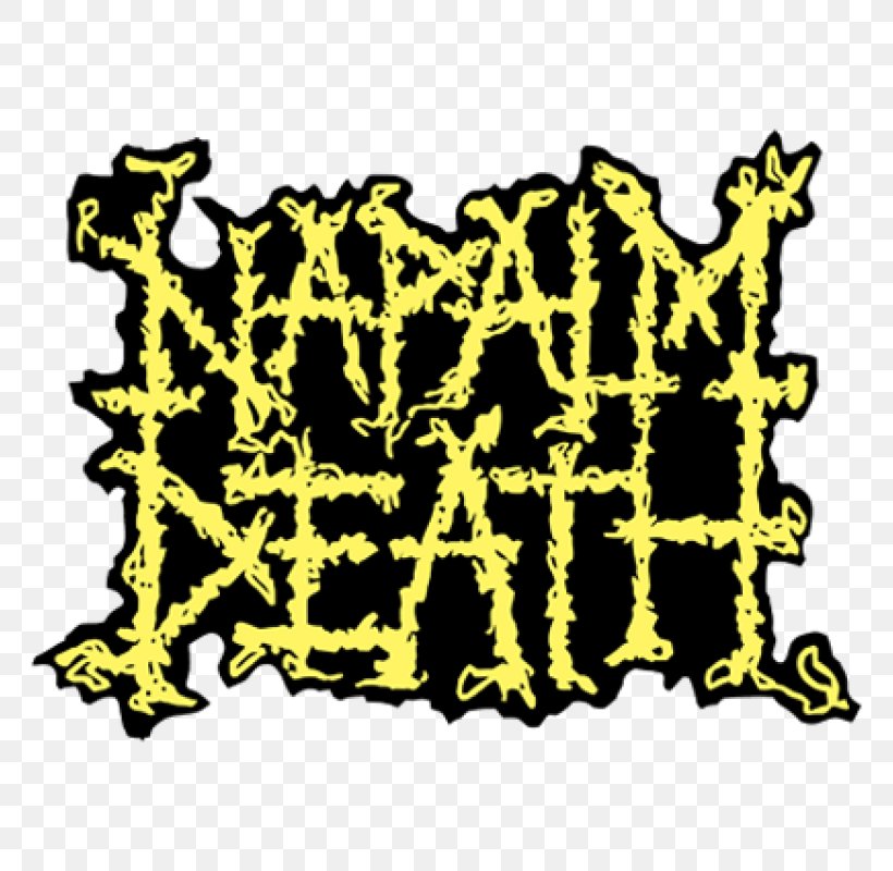 Napalm Death Death Metal Grindcore Heavy Metal Logo, PNG, 800x800px, Watercolor, Cartoon, Flower, Frame, Heart Download Free
