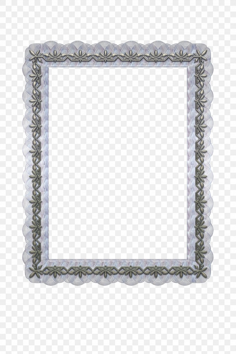 Picture Frames Silver Rectangle, PNG, 3000x4500px, Picture Frames, Picture Frame, Rectangle, Silver Download Free