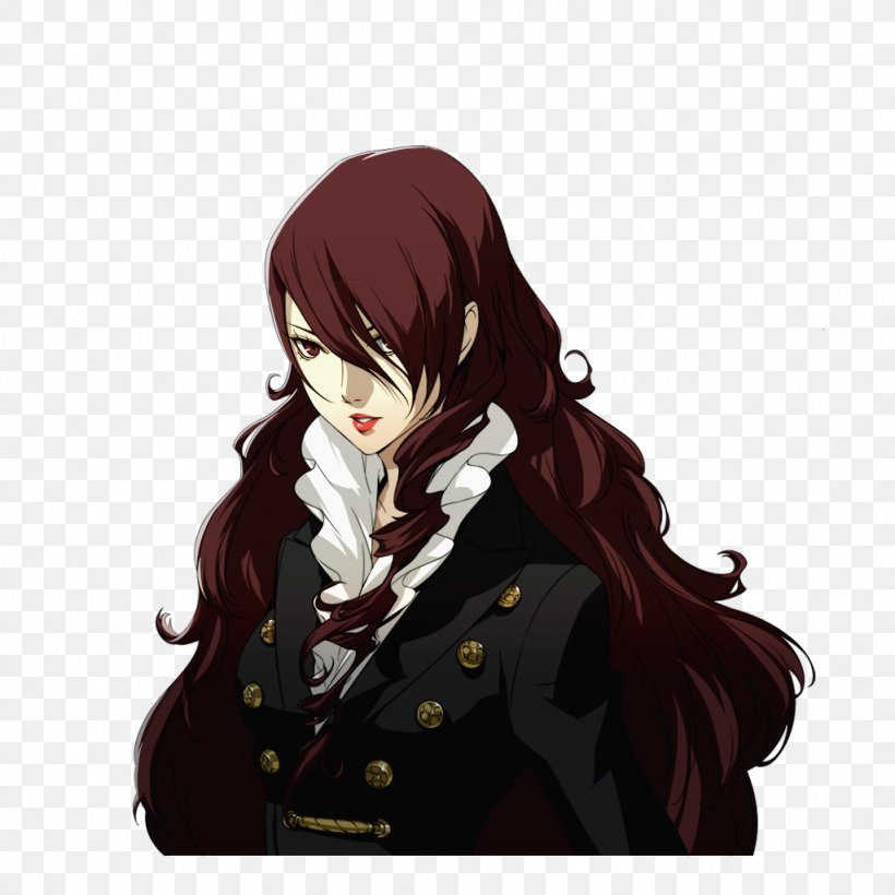 Shin Megami Tensei: Persona 4 Character Black Hair Red Hair, PNG, 1024x1024px, Watercolor, Cartoon, Flower, Frame, Heart Download Free