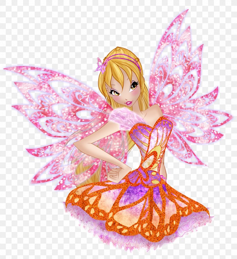 Stella Fairy Butterflix Art, PNG, 1024x1116px, Watercolor, Cartoon, Flower, Frame, Heart Download Free