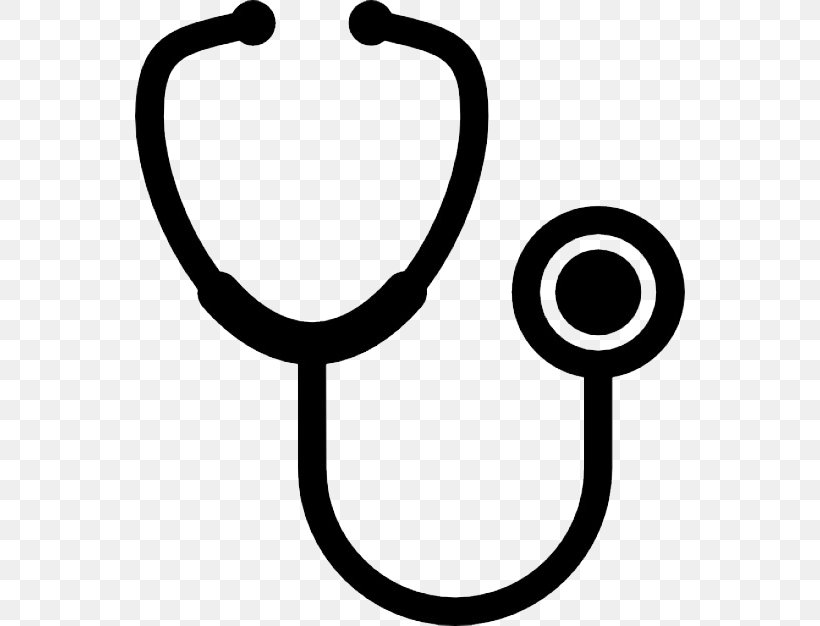 Stethoscope Clip Art Image, PNG, 626x626px, Stethoscope, Black And White, Body Jewelry, Health Care, Heart Download Free