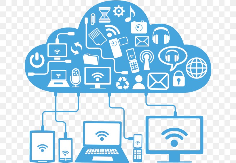 Cloud Computing Cloud Storage Amazon Web Services Platform As A Service, PNG, 648x569px, Cloud Computing, Amazon Web Services, Application Software, Area, Blue Download Free