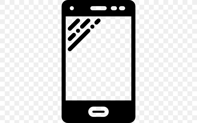 Mobile Phones Computer Monitors, PNG, 512x512px, Mobile Phones, Android, Area, Black, Black And White Download Free
