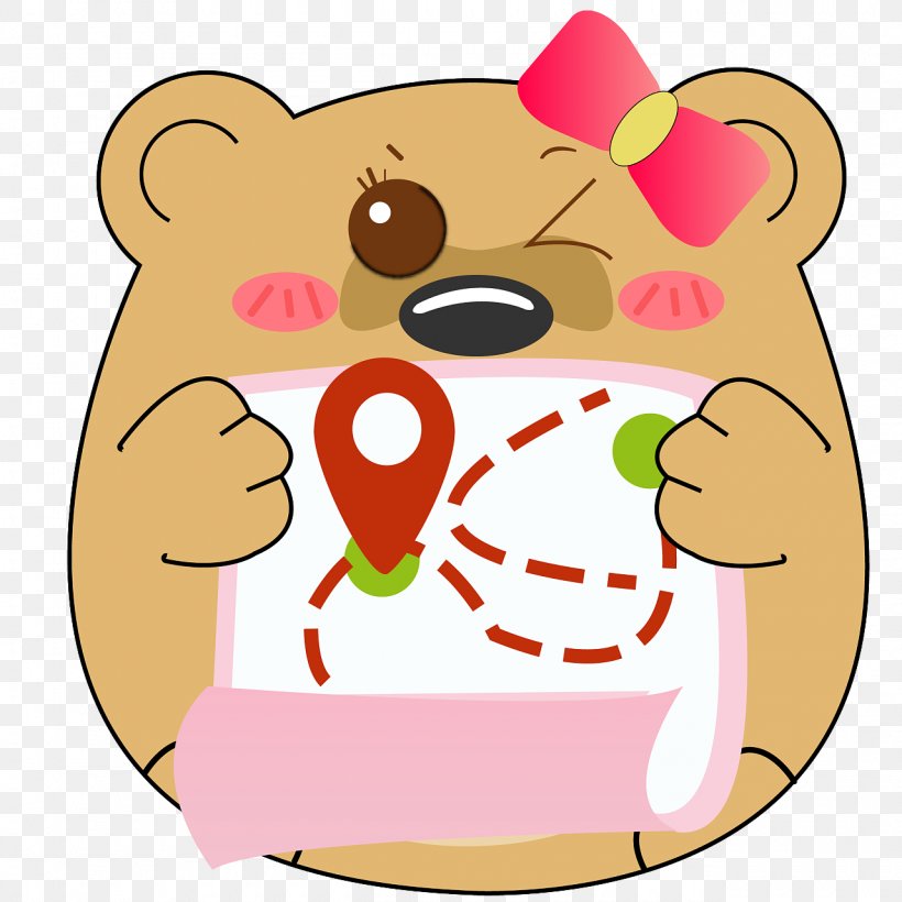 Bear Cartoon Illustration Desktop Wallpaper, PNG, 1280x1280px, Bear, Cartoon, Comics, Heart, Japanese Cartoon Download Free