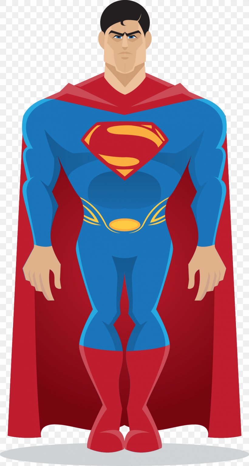 Clark Kent Batman Superhero Illustration, PNG, 992x1855px, Superman, Character, Electric Blue, Fictional Character, Outerwear Download Free