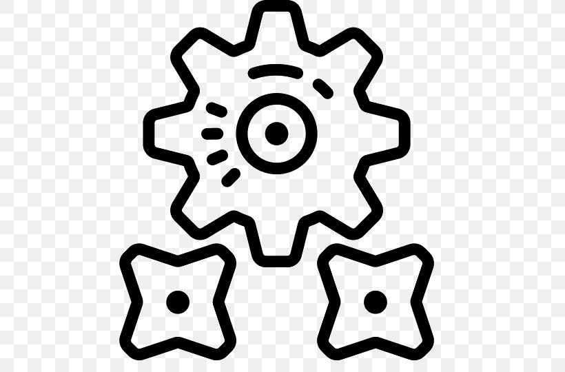 Magnetic Gear, PNG, 540x540px, User, Area, Black And White, Symbol, White Download Free