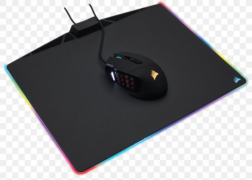 Computer Mouse Mouse Mats Corsair Components RGB Color Model Touchpad, PNG, 851x608px, Computer Mouse, Alienware, Brand, Computer, Computer Accessory Download Free