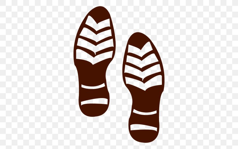 Footprint Clip Art, PNG, 512x512px, Footprint, Brown, Footwear, Shoe, Sneakers Download Free