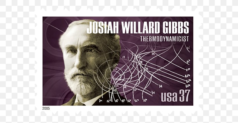 Josiah Willard Gibbs Scientist Thermodynamics Entropy Gibbs Free Energy, PNG, 645x424px, Josiah Willard Gibbs, Advertising, Album, Album Cover, Brand Download Free