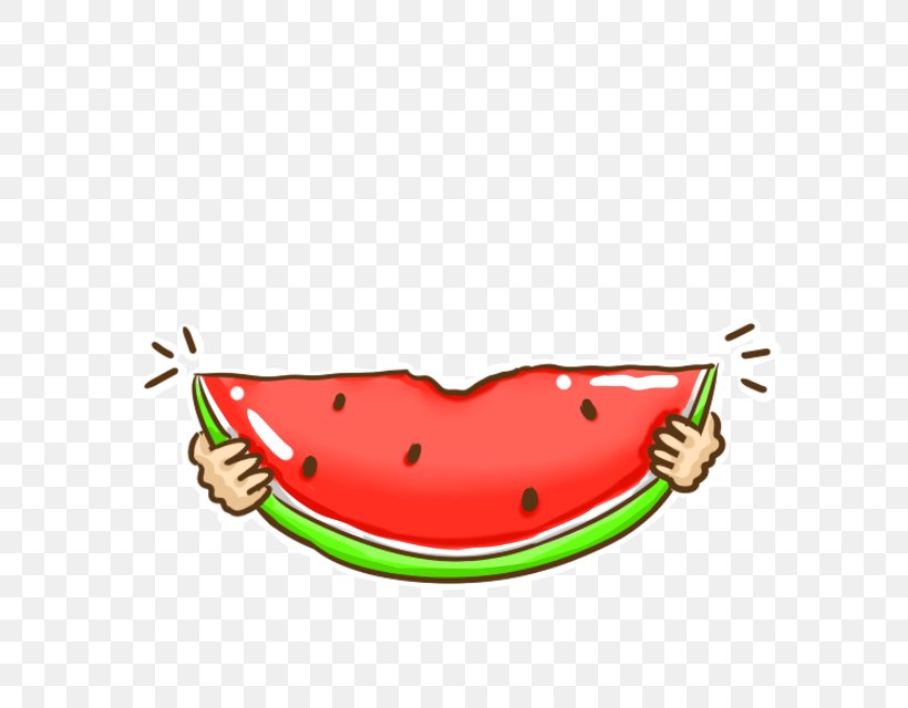 Watermelon Cartoon Illustration, PNG, 640x640px, Watermelon, Bilibili, Cartoon, Citrullus, Cucumber Gourd And Melon Family Download Free
