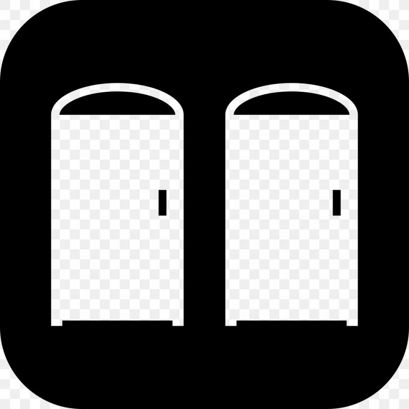 Bathroom Toilet Symbol Download, PNG, 980x980px, Bathroom, Area, Black And White, Gratis, Portable Toilet Download Free