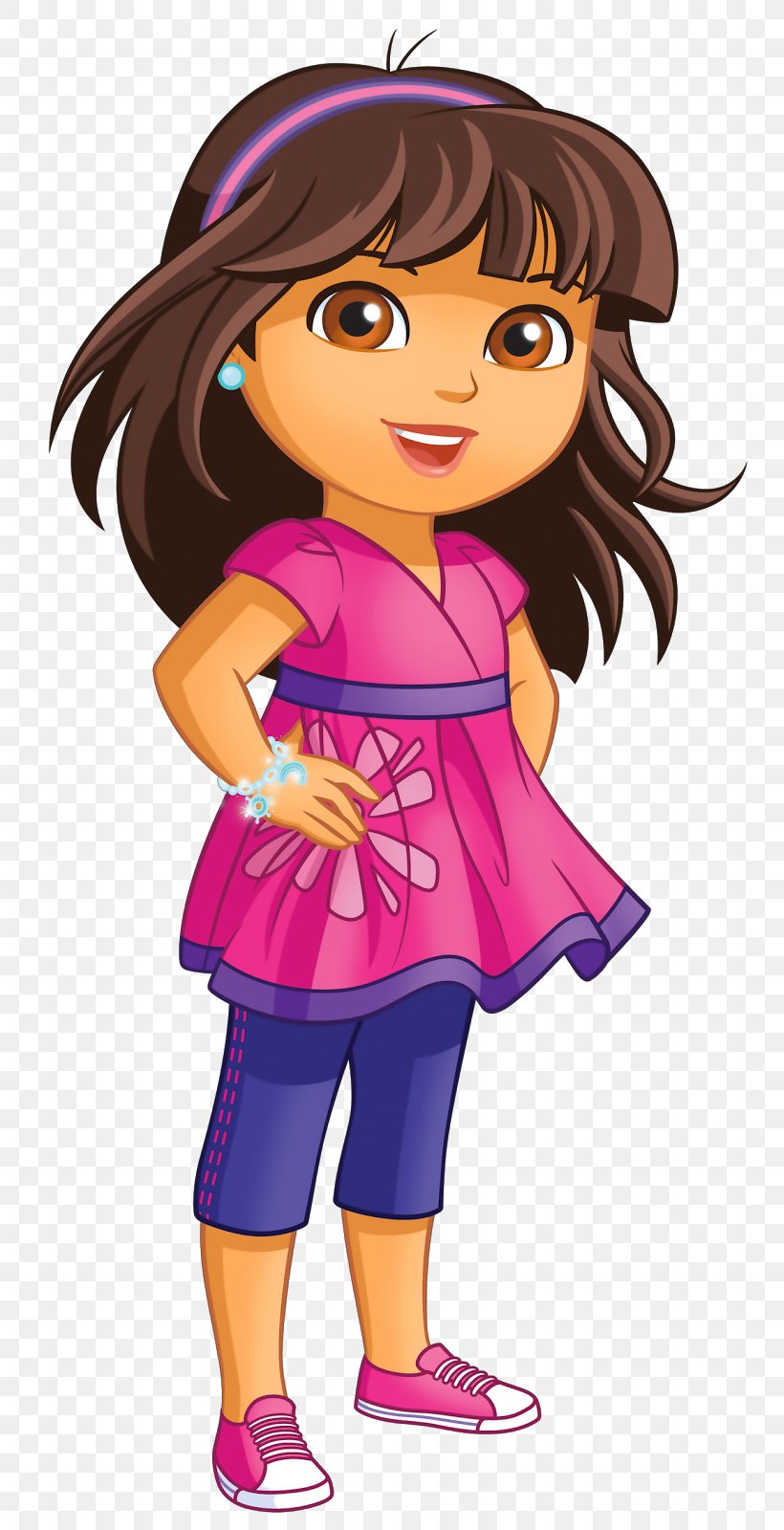 Dora And Friends: Into The City! Wall Decal Sticker, PNG, 781x1600px, Watercolor, Cartoon, Flower, Frame, Heart Download Free