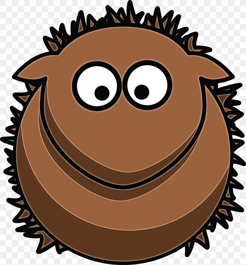 Cartoon Brown Clip Art Hedgehog Mouth, PNG, 1190x1280px, Watercolor, Brown, Cartoon, Erinaceidae, Hedgehog Download Free