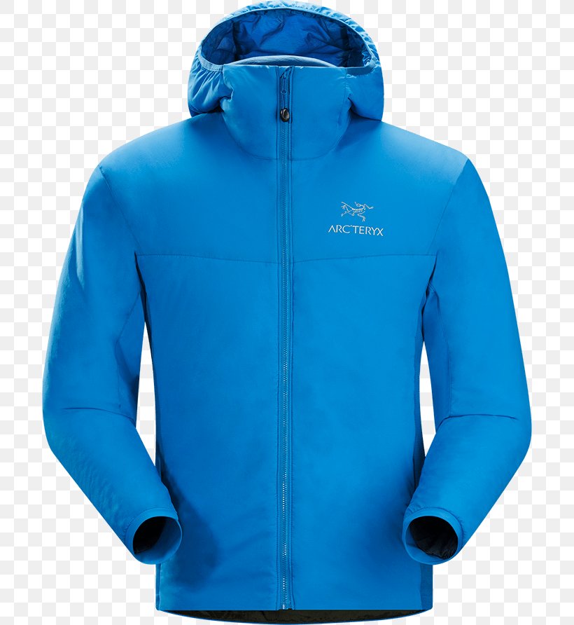 Hoodie Arc'teryx Jacket Ski Suit Clothing, PNG, 700x892px, Hoodie, Active Shirt, Aqua, Clothing, Cobalt Blue Download Free
