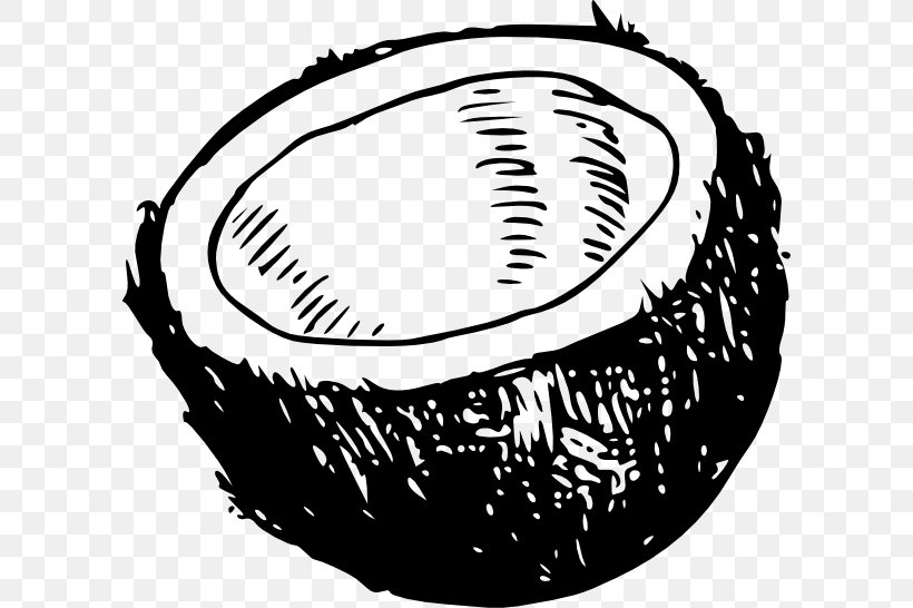 Clip Art Black And White Coconut Puttu Sri Lankan Cuisine, PNG, 600x546px, Black And White, Coconut, Coconut Cream, Drawing, Food Download Free