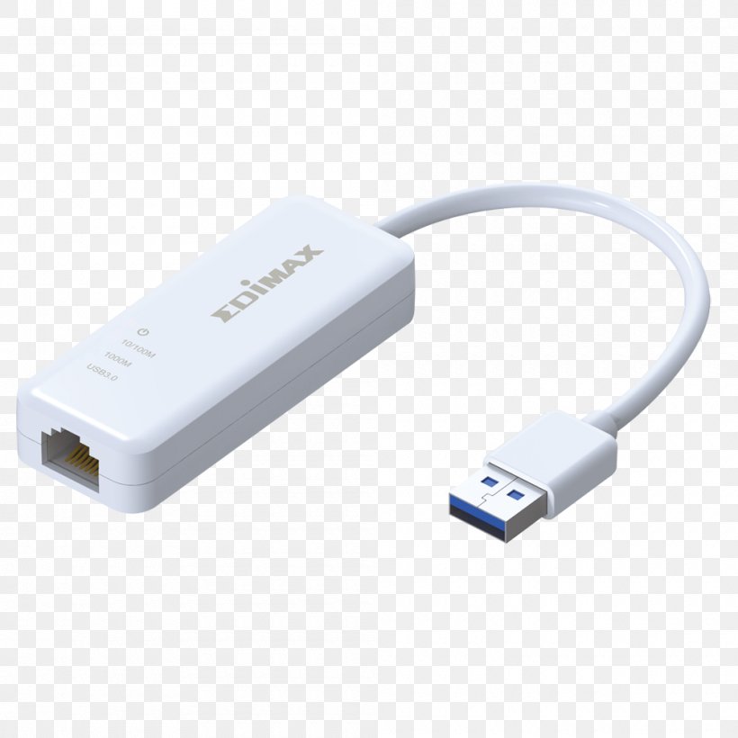 EDIMAX Technology EU-4306 USB 3.0 Gigabit Ethernet Adapter Network Cards & Adapters IEEE 802.3, PNG, 1000x1000px, Network Cards Adapters, Adapter, Cable, Computer Network, Data Transfer Cable Download Free