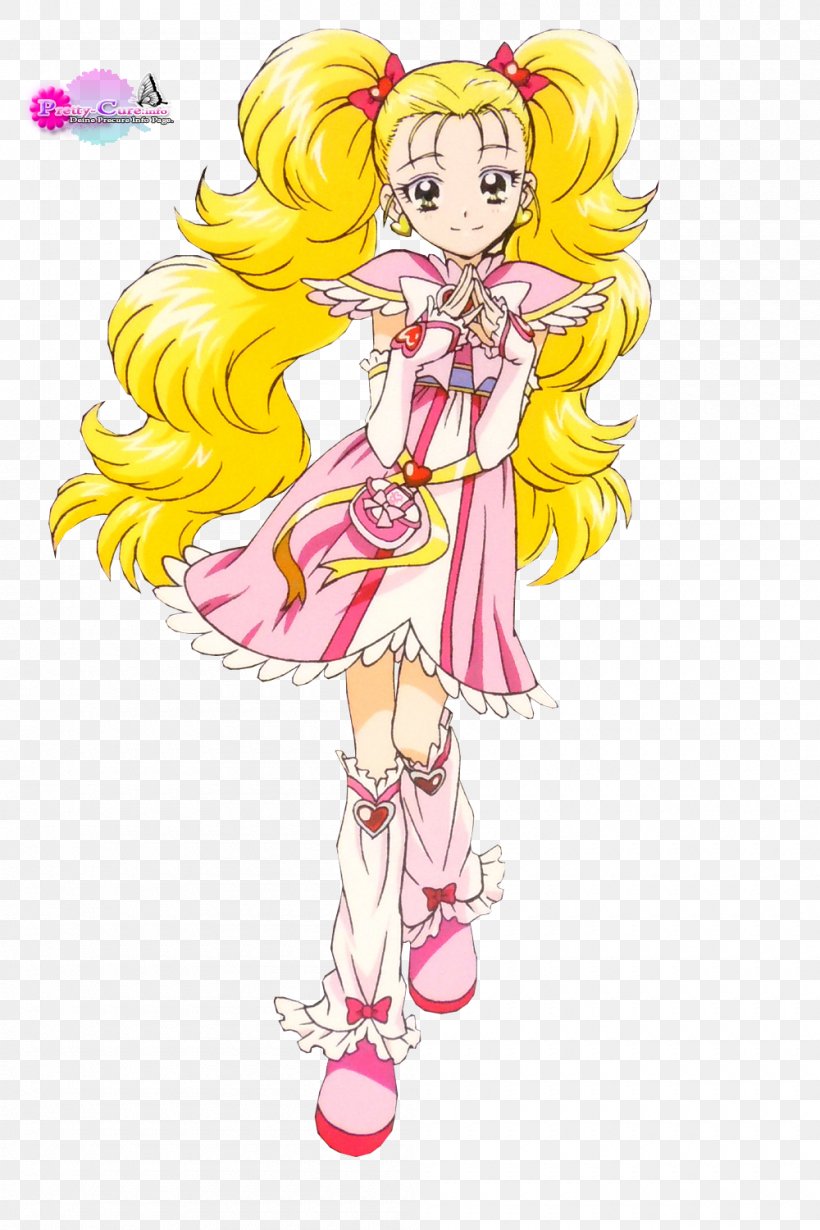 Hikari Kujo Nagisa Misumi Honoka Yukishiro Pretty Cure Max Heart, PNG, 1000x1500px, Watercolor, Cartoon, Flower, Frame, Heart Download Free