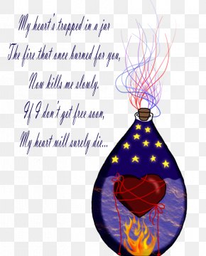 Burning Heart - Cartoon Line Clip Art PNG