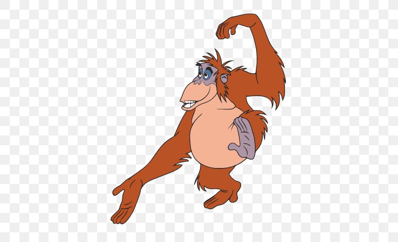 King Louie Mowgli The Jungle Book Baloo Shere Khan, PNG, 500x500px, King  Louie, Akela, Animal Figure,