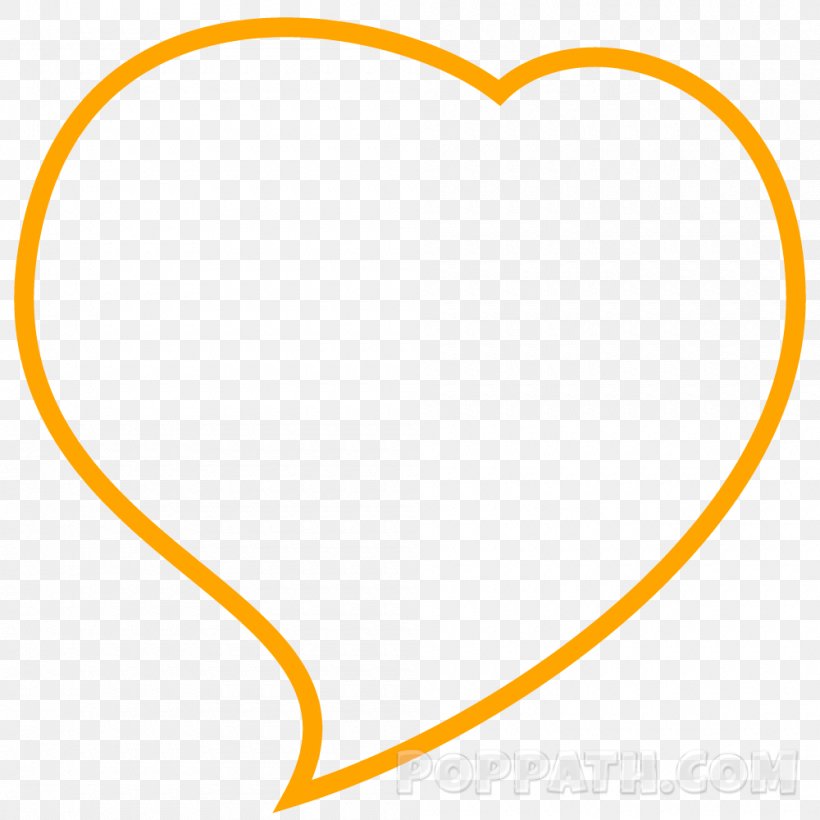 Line Clip Art, PNG, 1000x1000px, Yellow, Area, Heart, Text Download Free