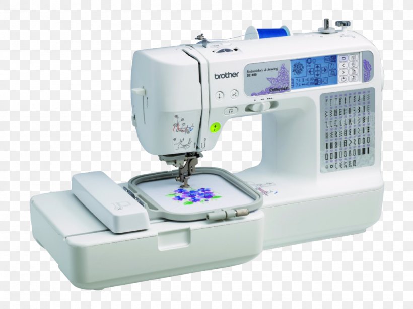 Machine Embroidery Sewing Machines Brother SE400, PNG, 1024x769px, Machine Embroidery, Bobbin, Brother Industries, Embroidery, Handsewing Needles Download Free