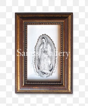 Silver - Picture Frames Silver Rectangle Font PNG