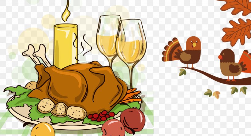 Turkey Meat Thanksgiving Dinner Cartoon, PNG, 1837x1000px, Turkey, Cartoon, Christmas, Cuisine, Dinner Download Free