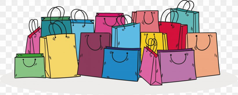 Reusable Shopping Bag Paper, PNG, 5395x2159px, Shopping Bag, Bag, Brand, Bxe1o Mu1edbi, Fashion Download Free