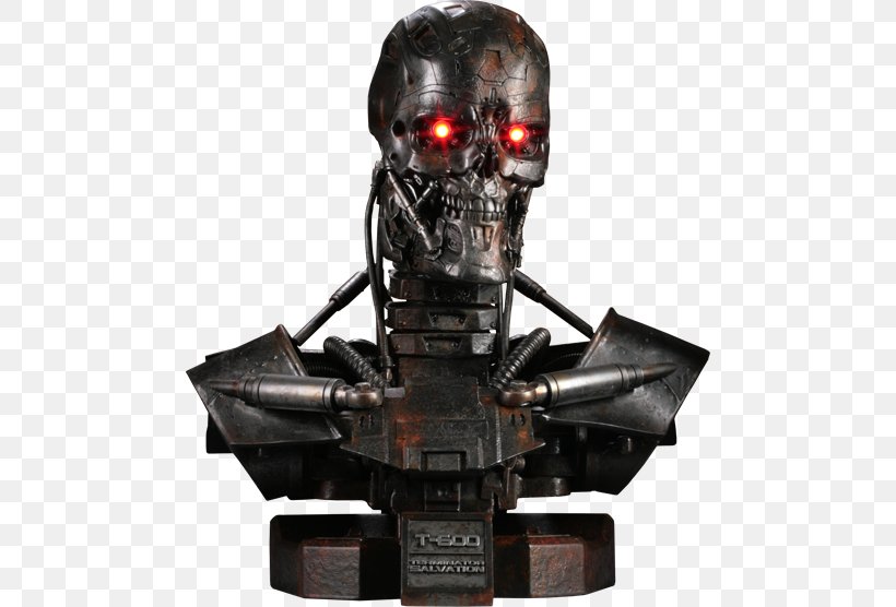 T-600 Suit Performer Terminator T-X Superman Skynet, PNG, 480x556px, T600 Suit Performer, Bust, Figurine, Film, Machine Download Free