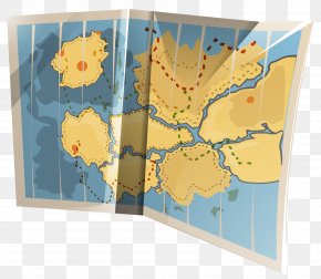 Cartoon Map - World Map Clip Art PNG