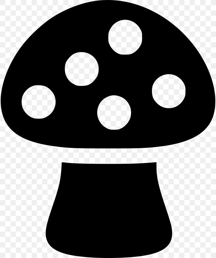 Clip Art Mushroom Image, PNG, 816x980px, Mushroom, Blackandwhite, Fungus, Lingzhi Mushroom, Polka Dot Download Free