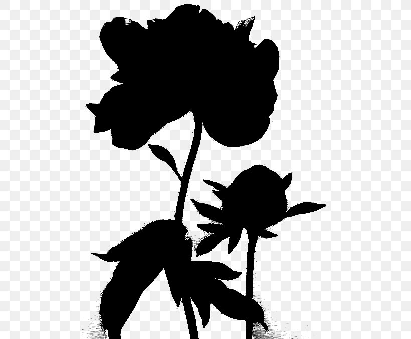 Clip Art Visual Arts Illustration Silhouette, PNG, 494x676px, Visual Arts, Art, Blackandwhite, Botany, Flower Download Free