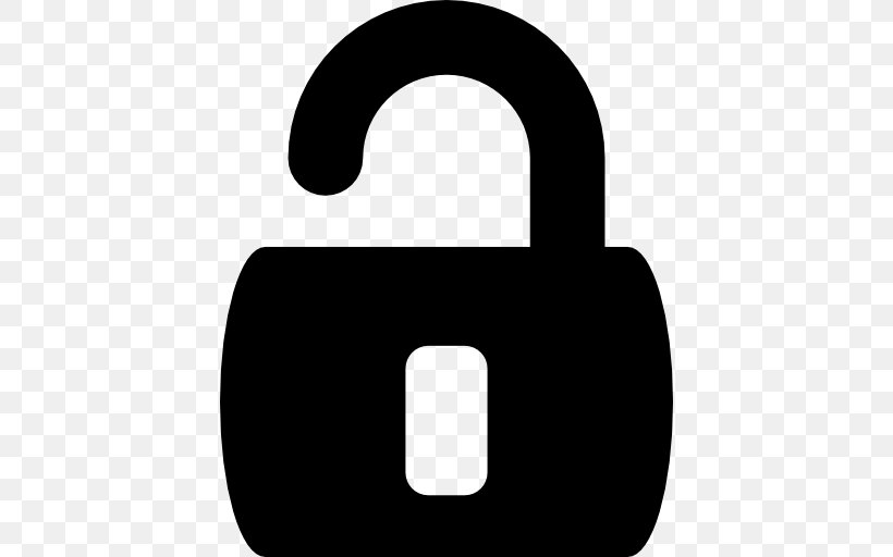 Padlock Symbol Clip Art, PNG, 512x512px, Padlock, Black And White, Hardware Accessory, Key, Lock Download Free