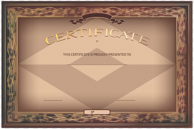 Diploma Academic Certificate Clip Art, PNG, 6312x4208px, Picture Frames, Brand, Brown, Pattern, Picture Frame Download Free