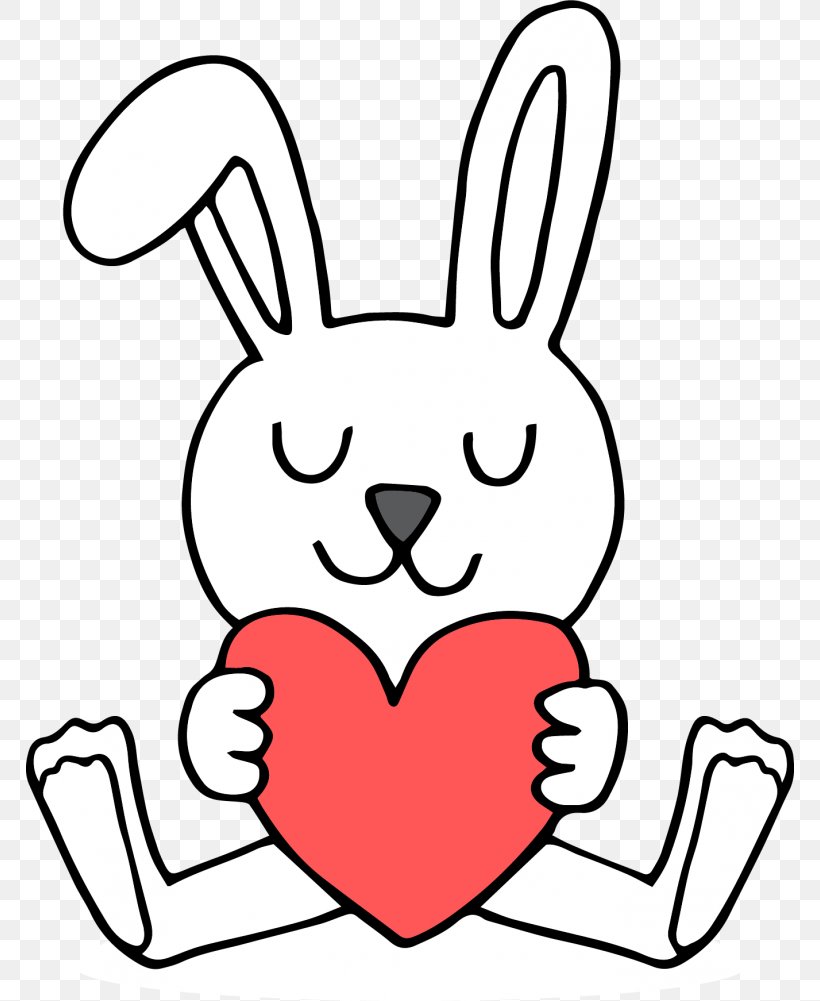 Domestic Rabbit Coloring Book Easter Bunny, PNG, 768x1001px, Watercolor, Cartoon, Flower, Frame, Heart Download Free