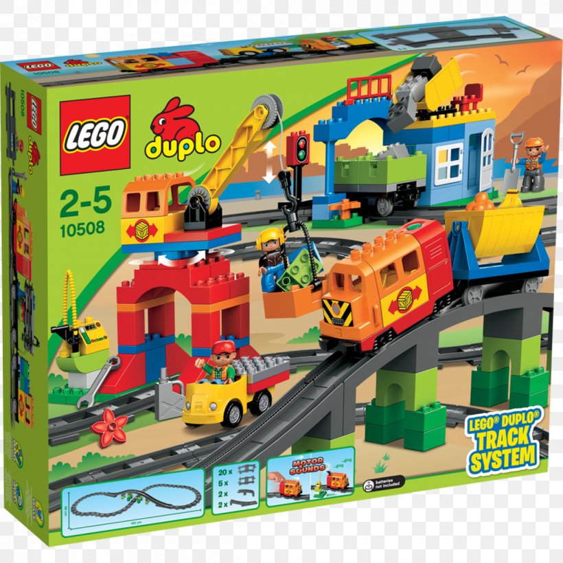 LEGO 10508 DUPLO Deluxe Train Set Lego Duplo Toy, PNG, 1200x1200px, Lego 10508 Duplo Deluxe Train Set, Ebay, Lego, Lego 10580 Duplo Deluxe Box Of Fun, Lego Duplo Download Free