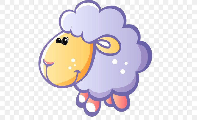 Sheep Lamb And Mutton Infant Clip Art, PNG, 500x500px, Sheep, Area, Art, Artwork, Cartoon Download Free