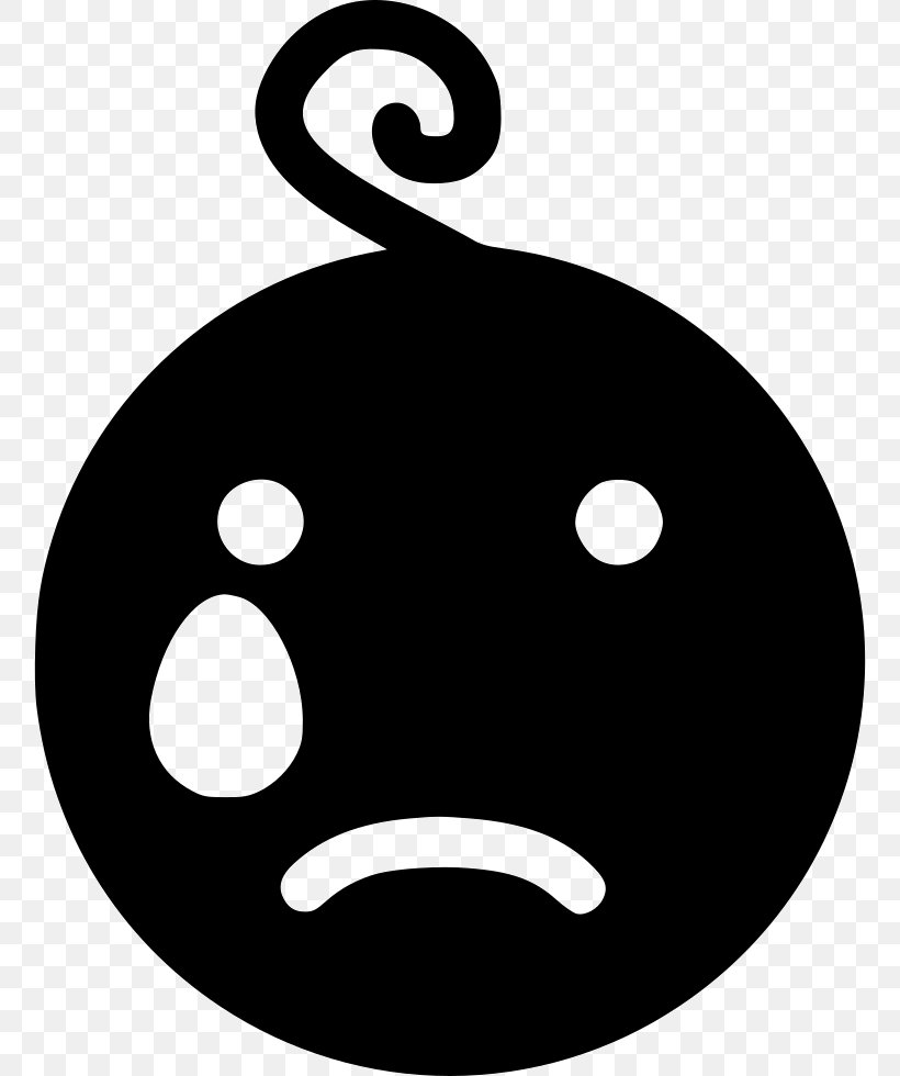 Emoticon Clip Art, PNG, 758x980px, Emoticon, Baby Food, Black And White, Child, Crying Download Free