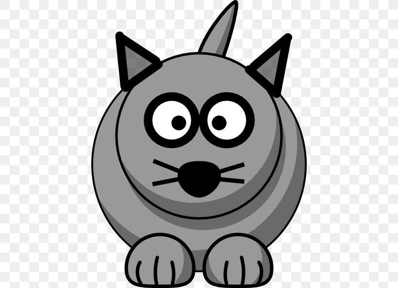 Gray Wolf Cartoon Animation Clip Art, PNG, 444x593px, Gray Wolf, Animation, Artwork, Black And White, Carnivoran Download Free