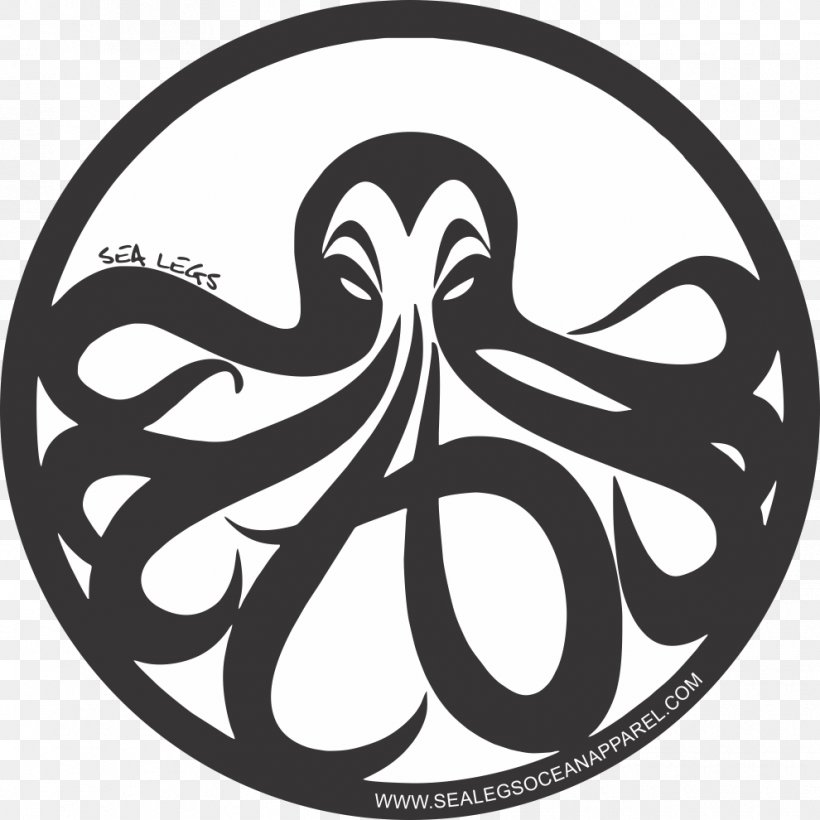 Octopus Logo Fishing Tournament Font, PNG, 990x990px, 6 May, Octopus, Black And White, Cephalopod, Fishing Tournament Download Free