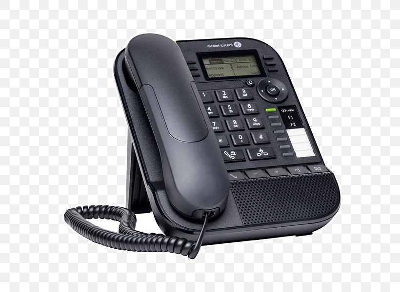 Alcatel Lucent 8012 SIP Desk Telephone Alcatel Mobile Voice Over IP Alcatel-Lucent, PNG, 600x600px, Telephone, Alcatel, Alcatel Mobile, Alcatellucent, Answering Machine Download Free