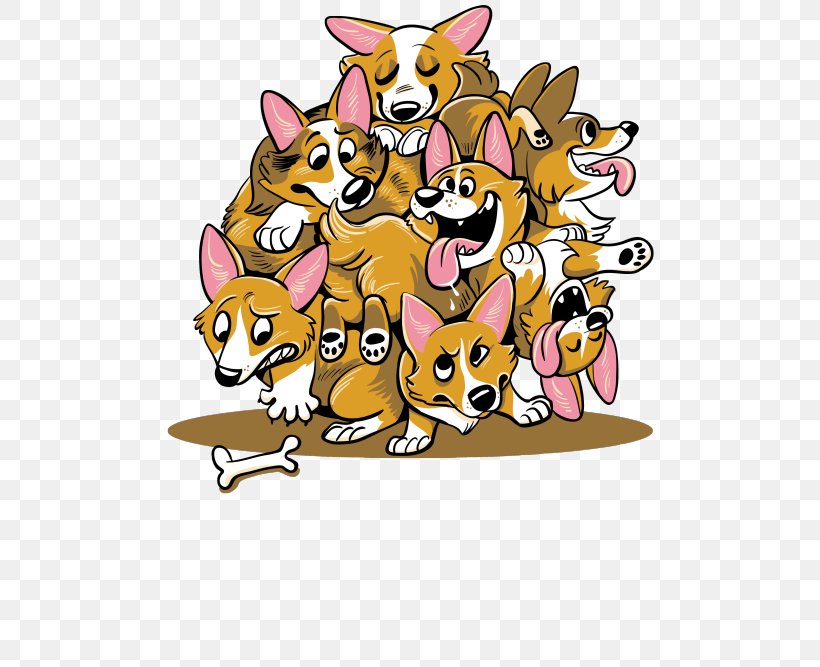 Dog Breed Puppy Pembroke Welsh Corgi Shiba Inu, PNG, 500x667px, Dog Breed, Art, Blue Merle, Breed, Carnivoran Download Free