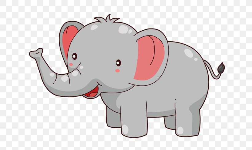 Elephant Cuteness Clip Art, PNG, 729x490px, Watercolor, Cartoon, Flower, Frame, Heart Download Free